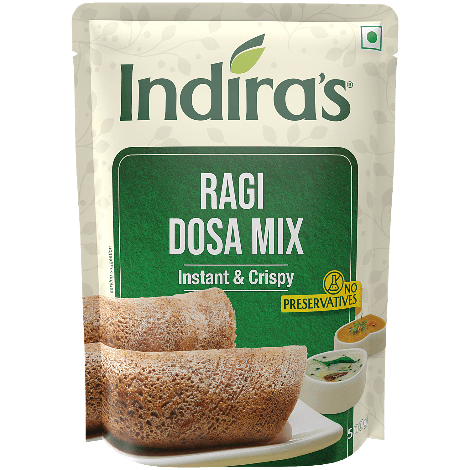 Indira's Ragi Dosa Mix 500g