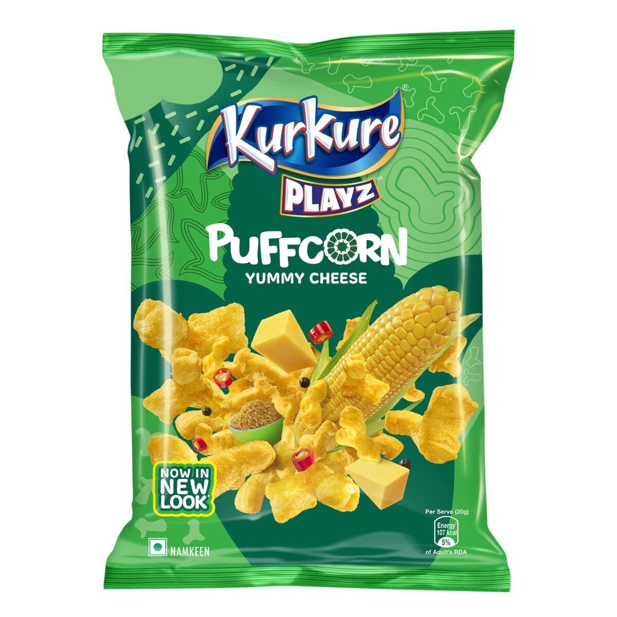Kurkure Puffcorn  Yummy Cheese