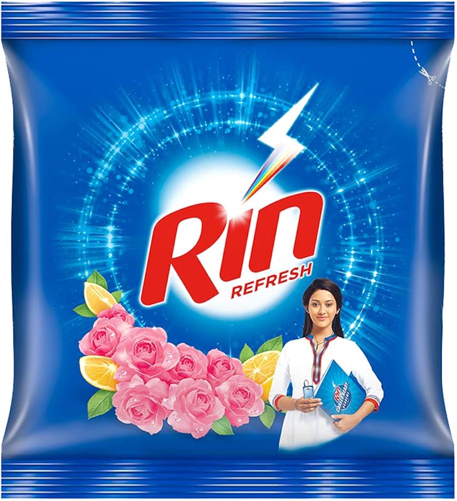 Rin Refresh Lemon & Rose Detergent Powder  500 G