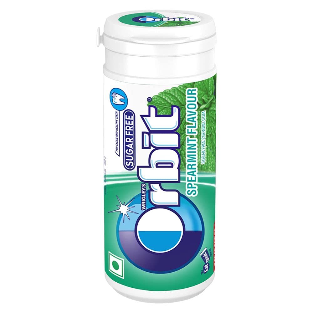 Wrigley'S Orbit Spearmint Flavour Chewing Gum Sugar Free