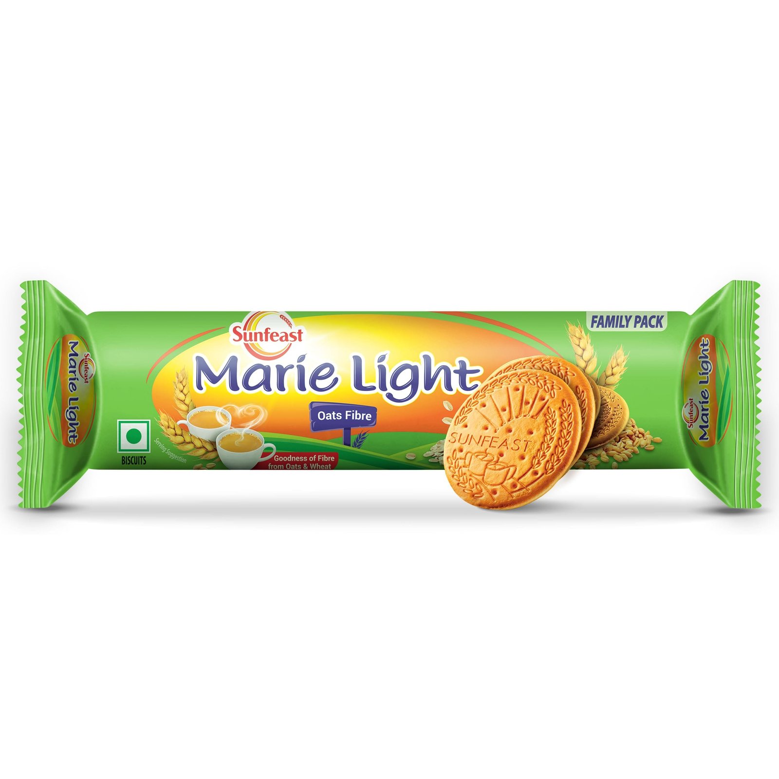 Sunfeast Marie Light Biscuits - Oats Fibre  200 G