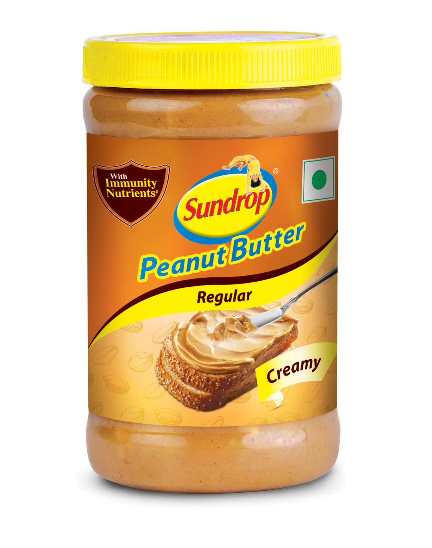 Sundrop Peanut Butter Regular Crunchy 462gm