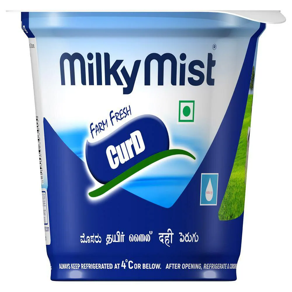 Milky Mist Curd  400g Pouch