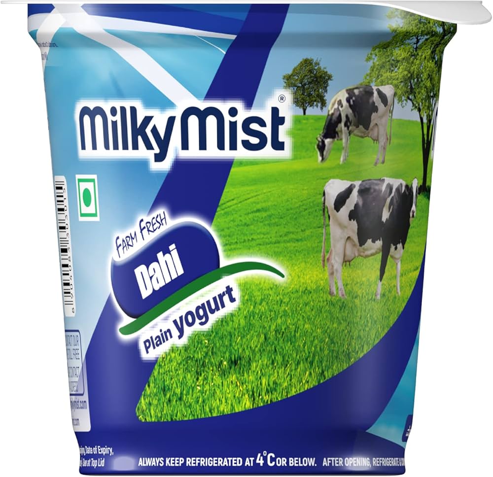 Milky Mist Curd  400g Cup