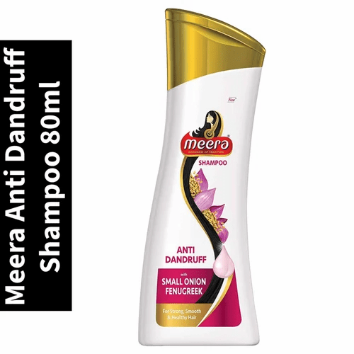 Meera Shampoo Anti Hair Dandruff Small Onion Fenugreek 80ML