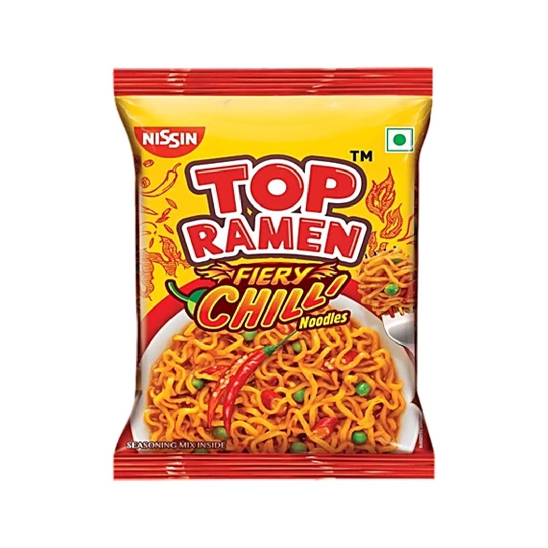 Nissin Top Ramen Fiery Chilli Noodles 50G
