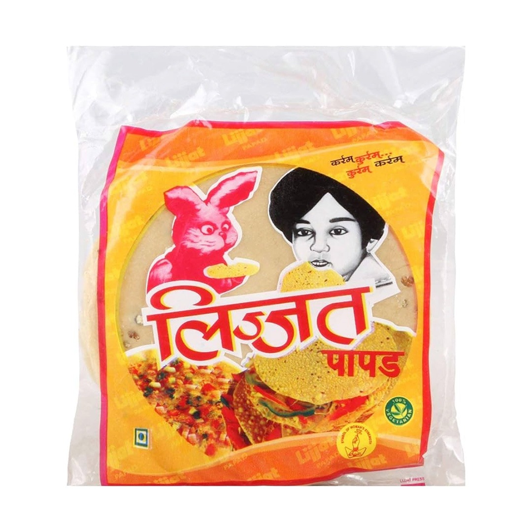 Lijjat Jeera Papad  200g Pack