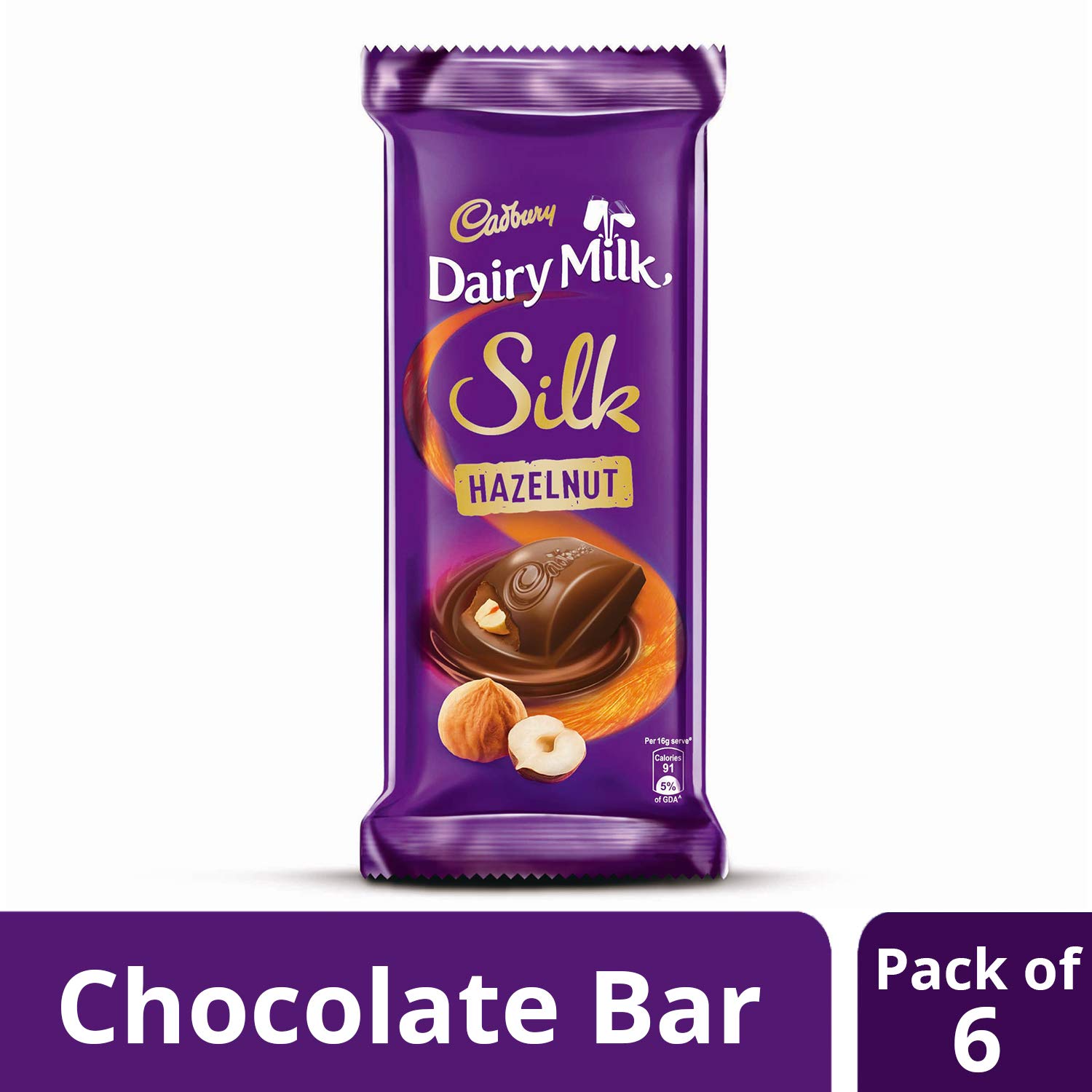 Cadbury Dairy Milk Silk Hazelnut 58G