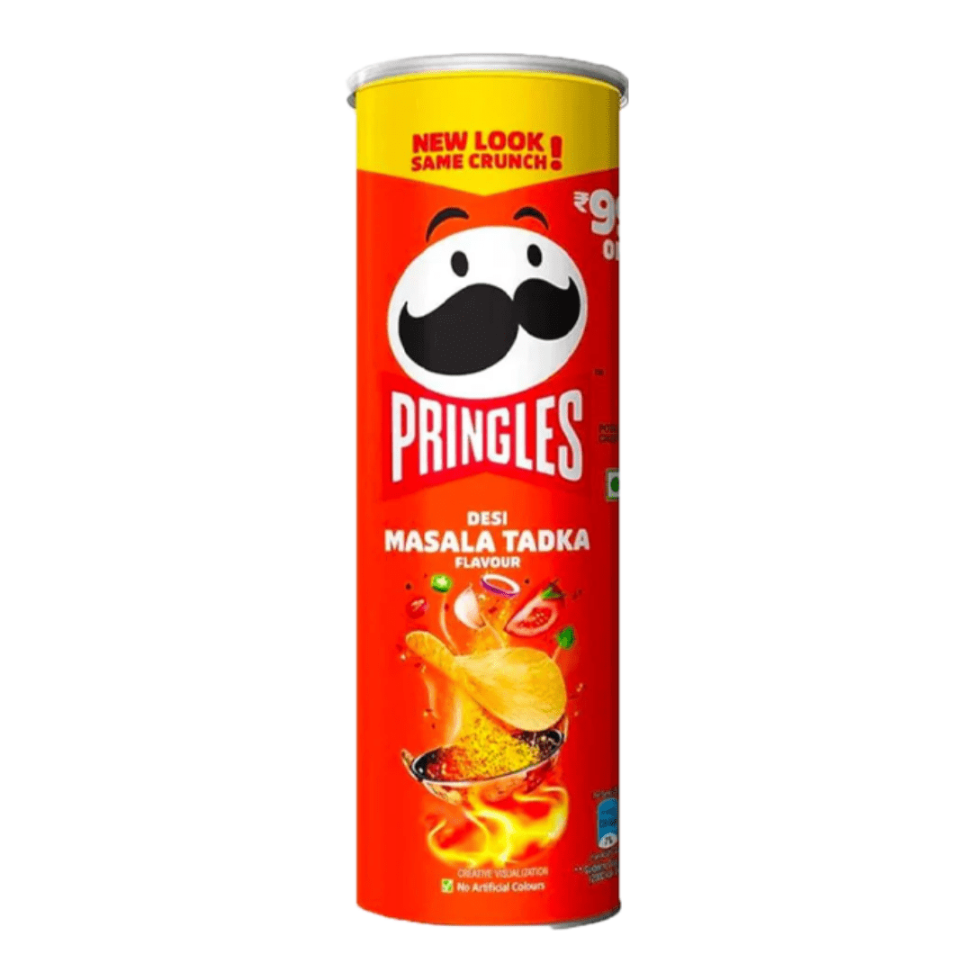 Pringles Desi Masala Tadka Flavour Chips ? 107gm