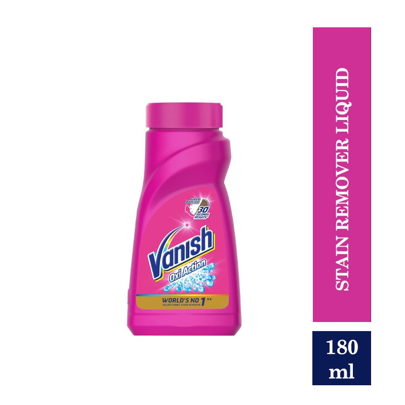 Vanish Oxi Action All In One Stain Remover Detergent Liquid  180 Ml