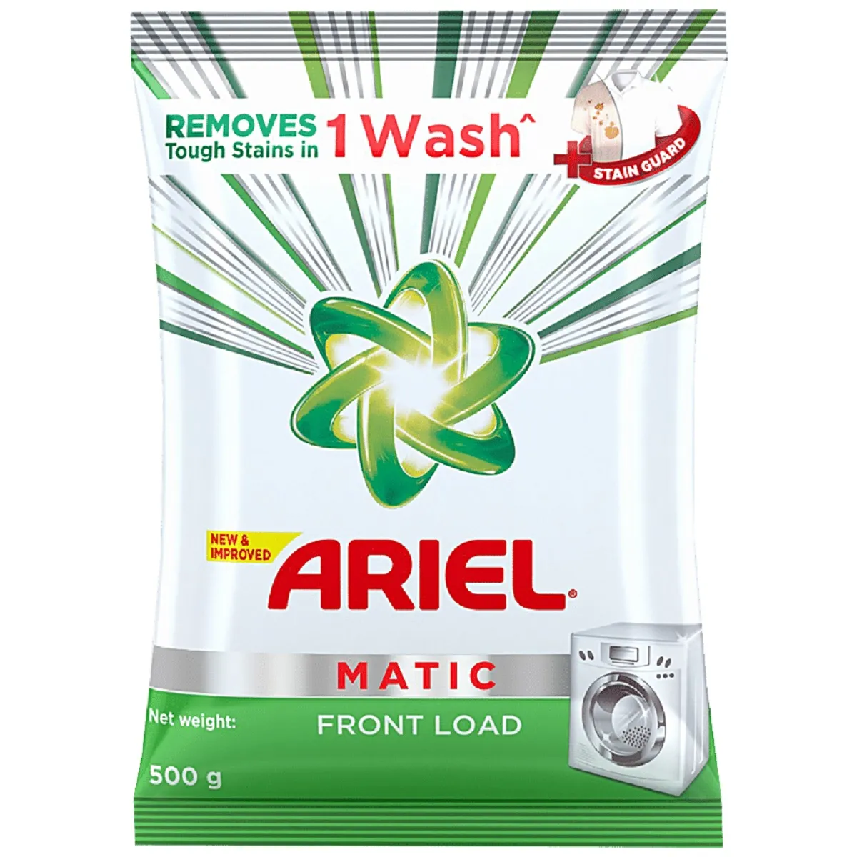 Ariel Matic Front Load Detergent 500g