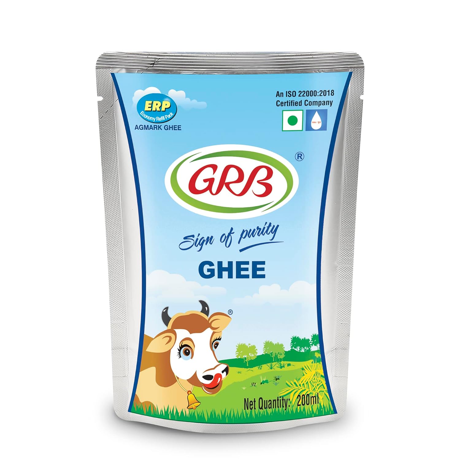 GRB Ghee  200ml Standup Pouch