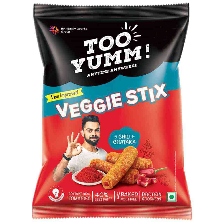 Too Yumm Chili Chataka Veggie Stix  52g