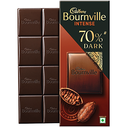 Cadbury Bournville Intense 70% Dark Chocolate Bar  80 G