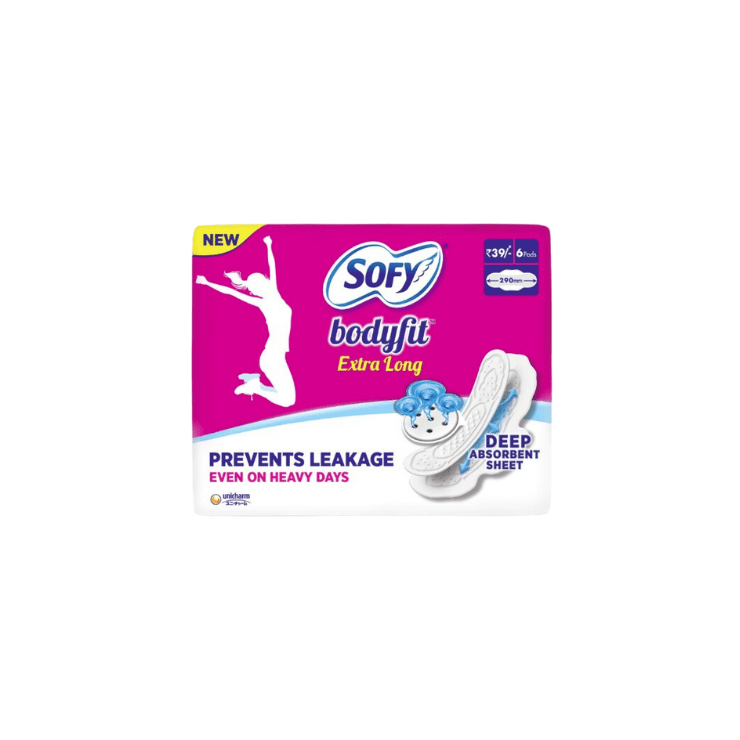 Sofy Bodyfit Maintain Hygiene XL 6 Pads
