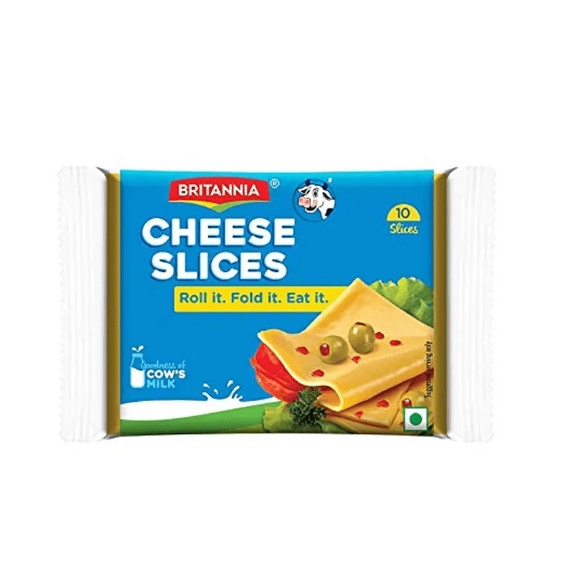 Britannia Cheese Slices 10 Slices  200G