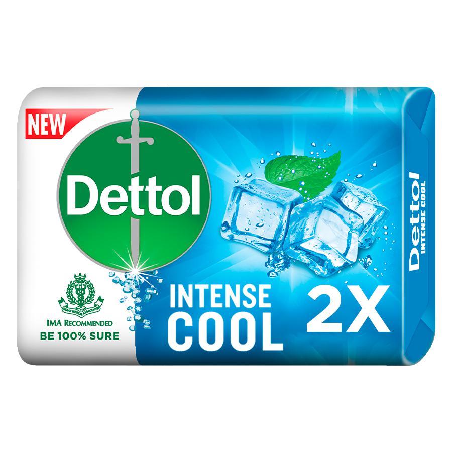Dettol Intense Cool 2X Menthol Soap  75g