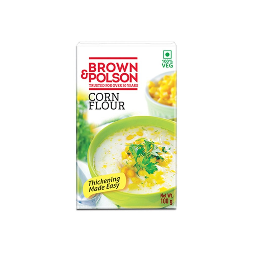 Brown And Polson Corn Starch Cornflour 100g