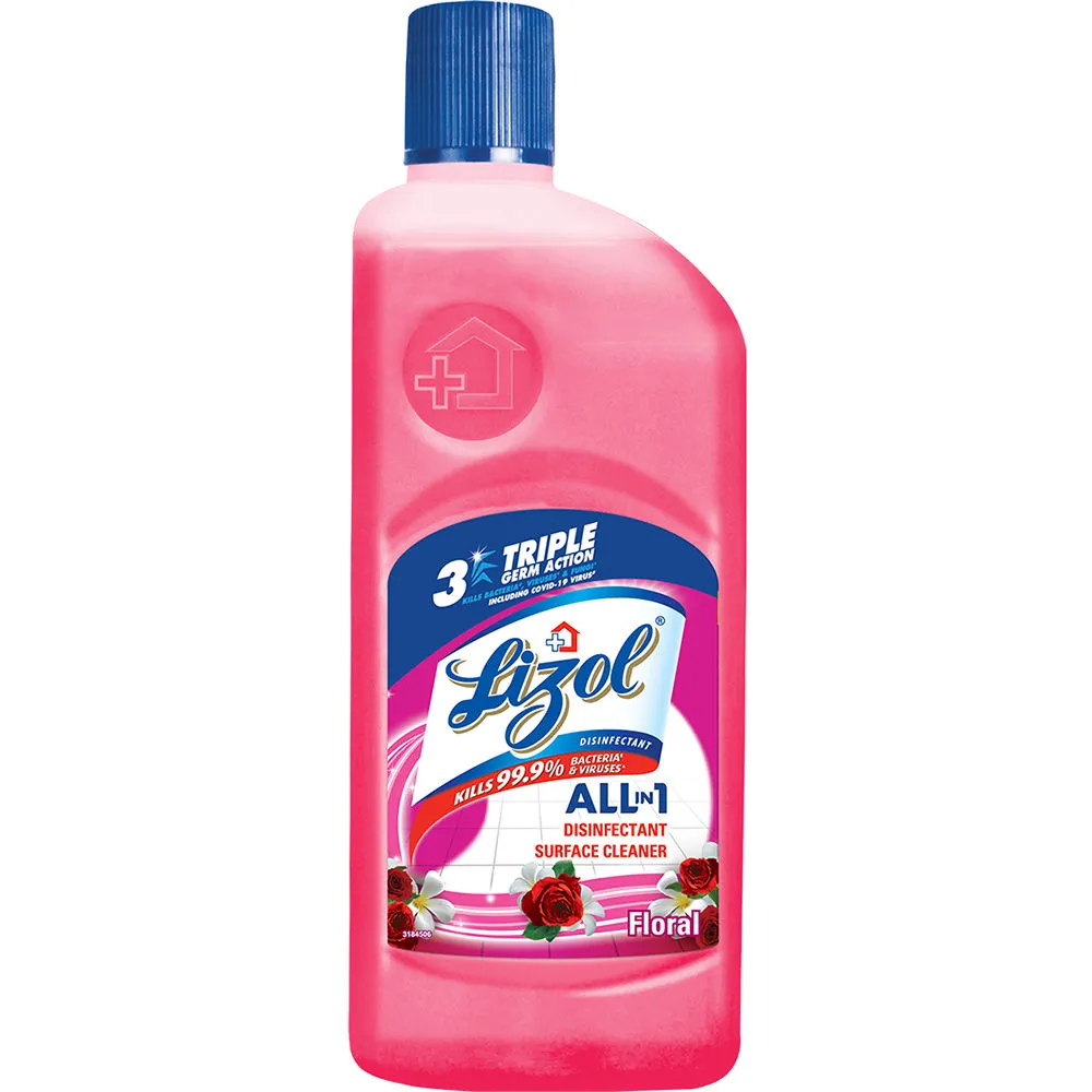 Lizol Disinfectant Surface & Floor Cleaner Liquid - Floral  200 Ml