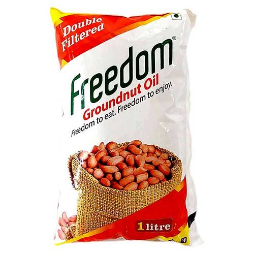 Freedom Groundnut Oil  1L Pouch