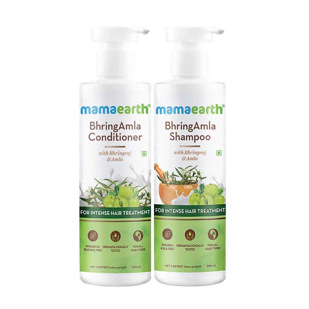 Mamaearth BhringAmla Shampoo 250m