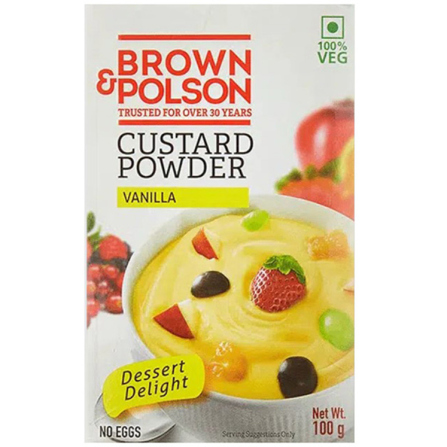 Brown & Polson Custard Powder Vanilla 100g