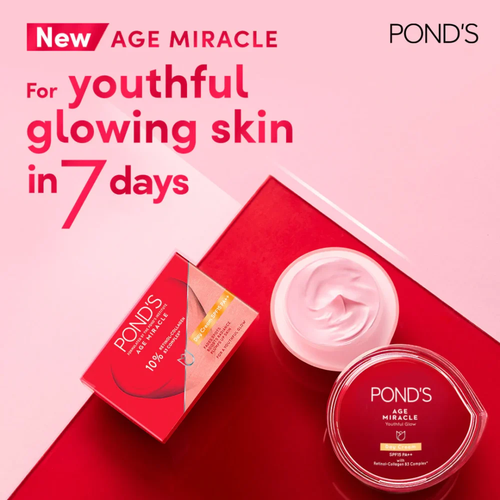 Pond's Age Miracle Youthful Glow Day Cream 12G