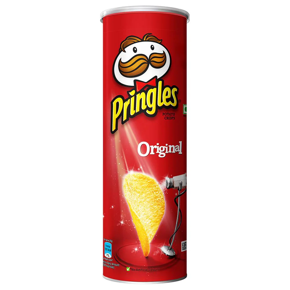 Kellogg Pringles Potato Chips Original 107g