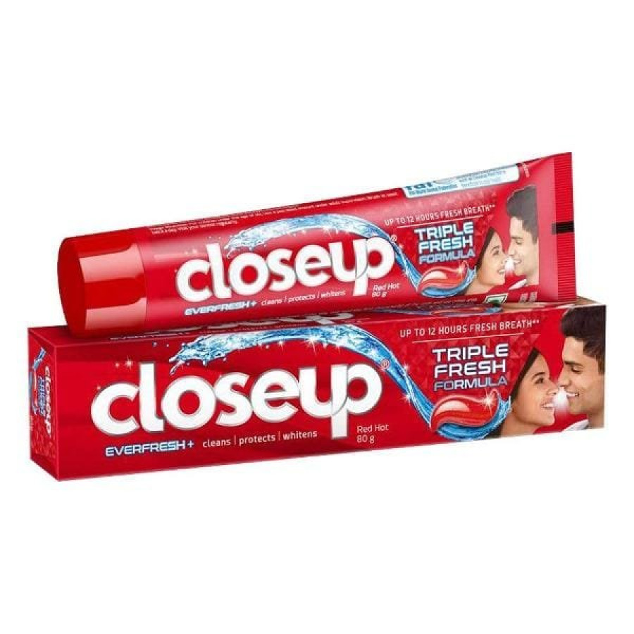 Closeup Everfresh Red Hot 18 Hours Fresh Breath Toothpaste 40g