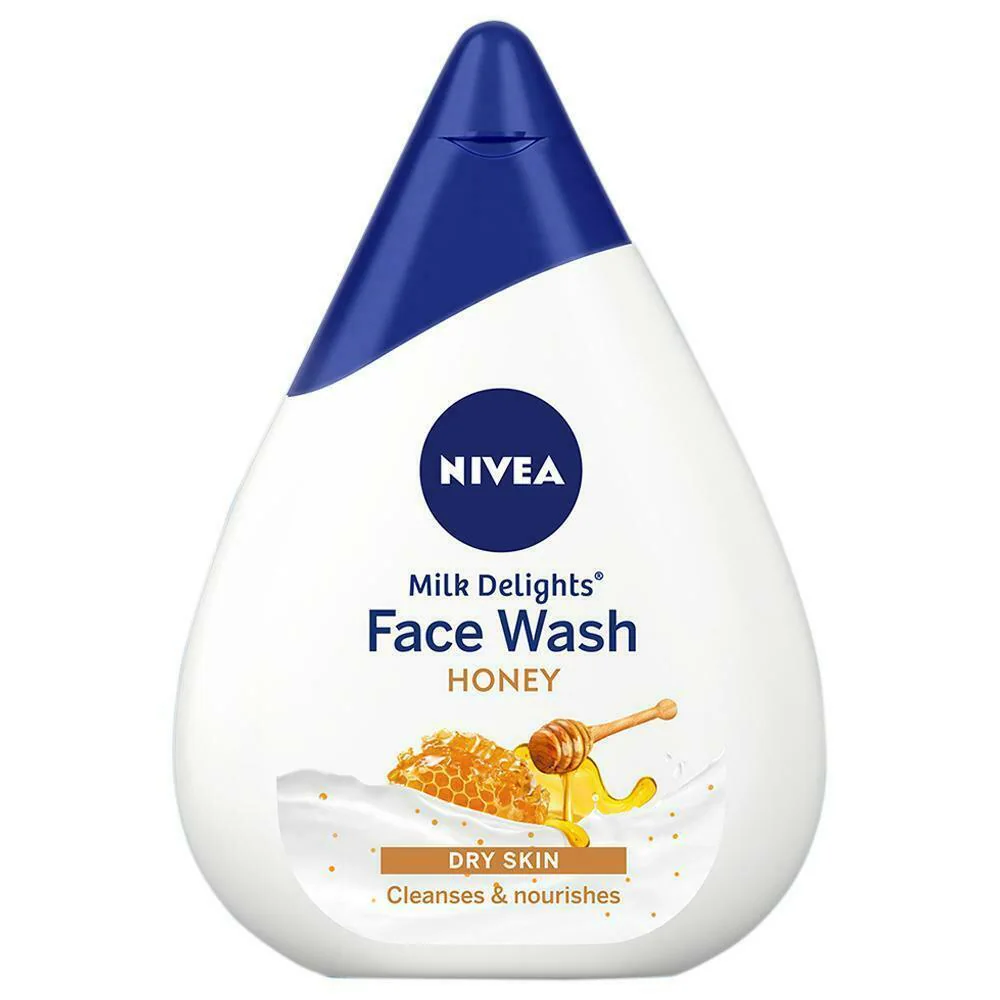 Nivea Milk Delights Moisturizing Honey Face Wash For Dry Skin - 50ml