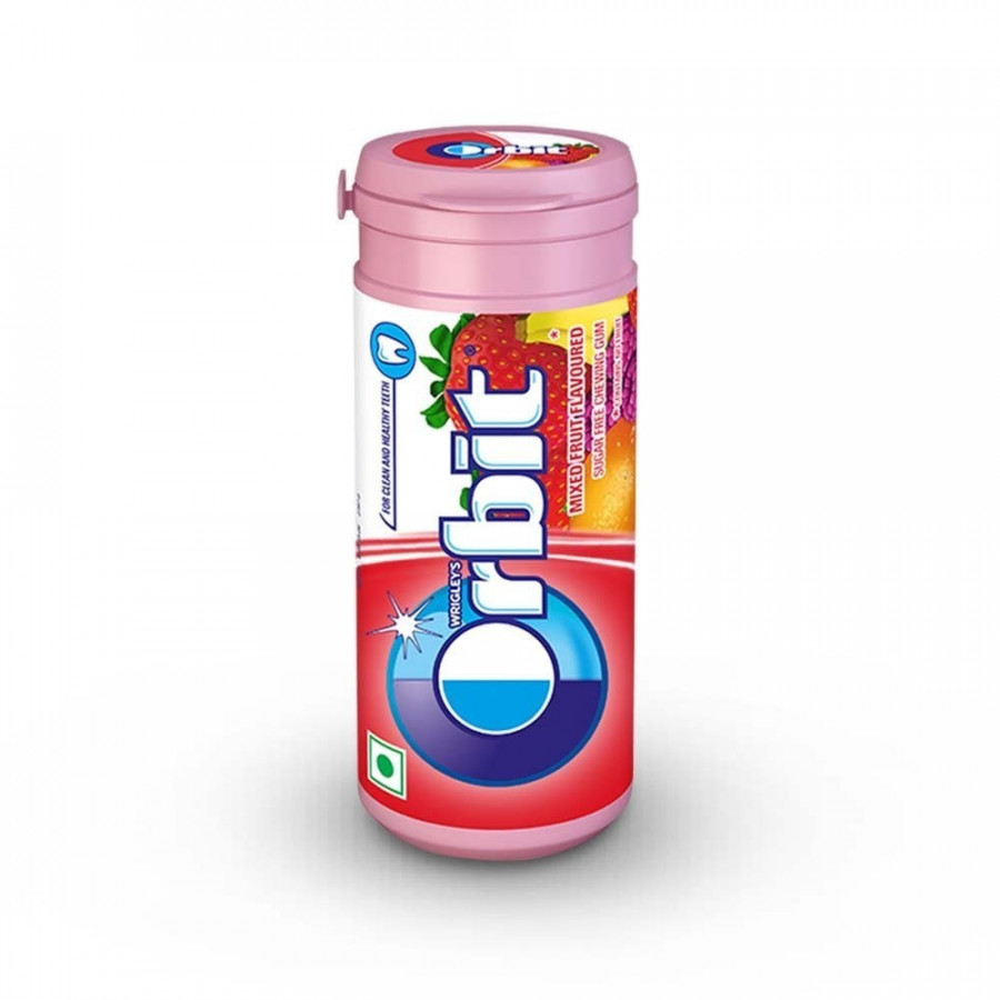 Orbit Mixed Fruit Sugar Free Chewing Gum Tube  22 G