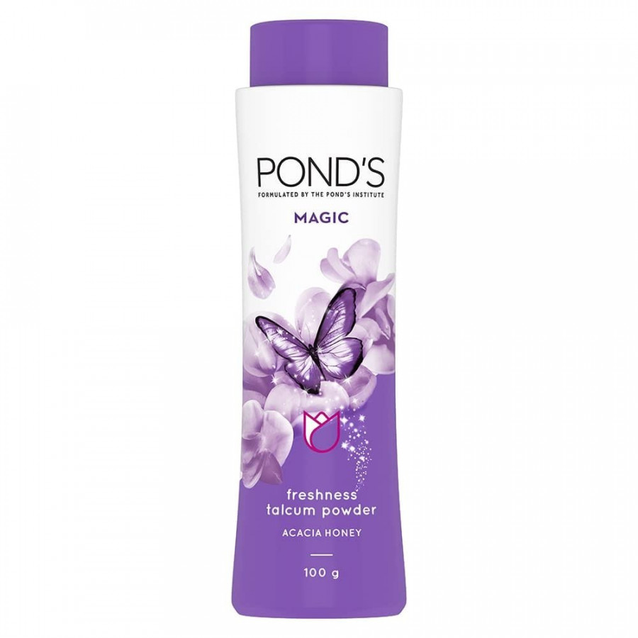 Pond's Magic Freshness Acacia Honey Talcum Powder (100g)