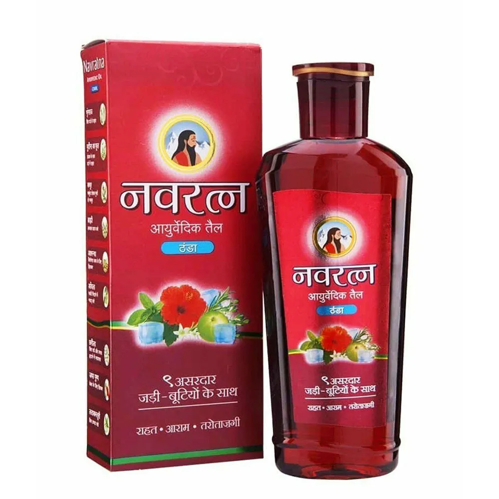 Navratna Ayurvedic Oil Cool 100Ml