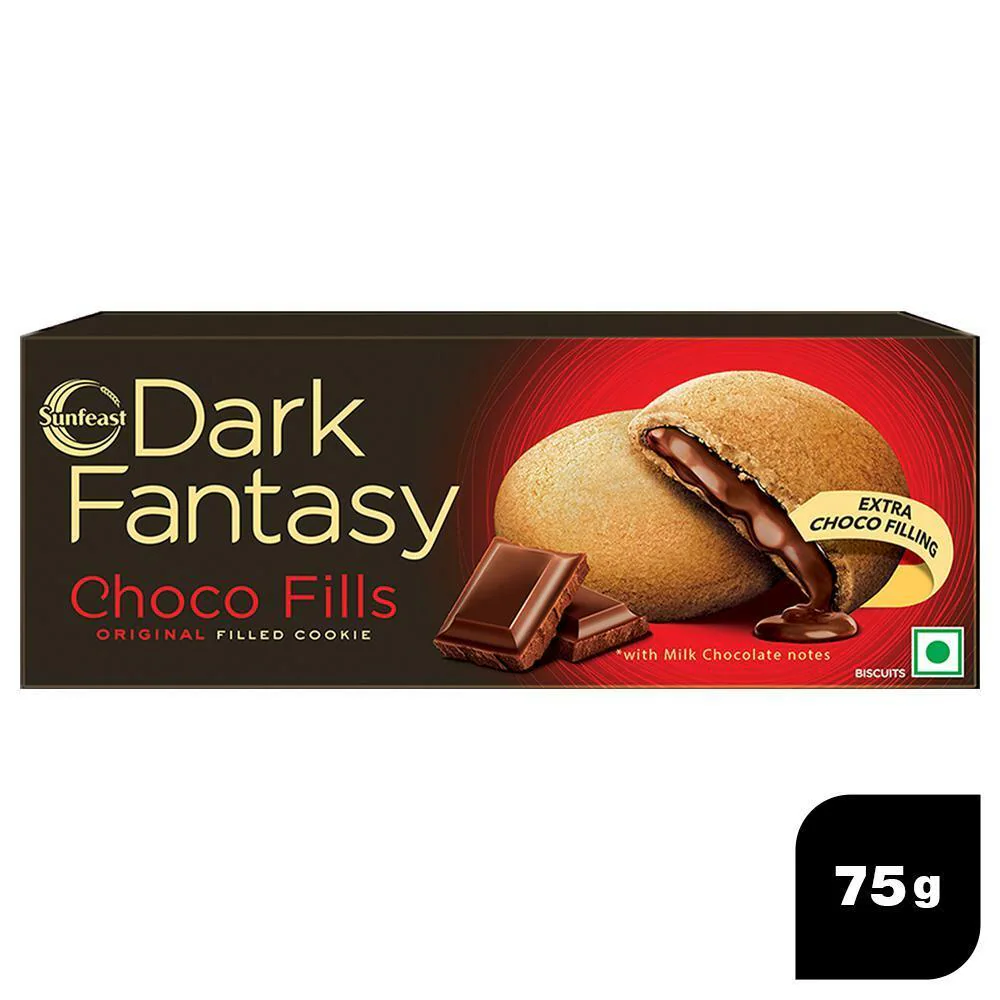 Sunfeast Dark Fantasy Choco Nut Fills Cookies 36x75g