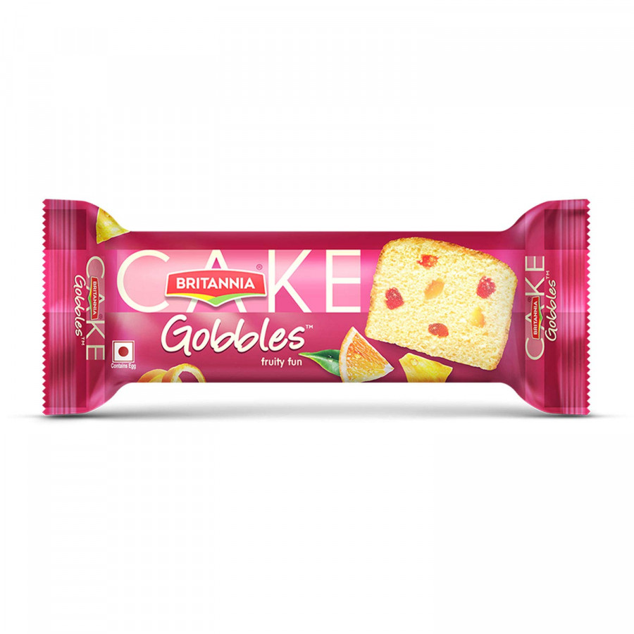 Britannia Gobbles Cake