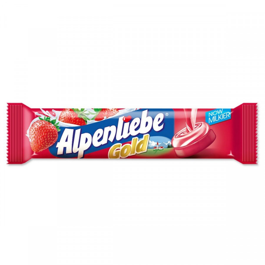 Alpenliebe Cream Strawberry Flavour 28G