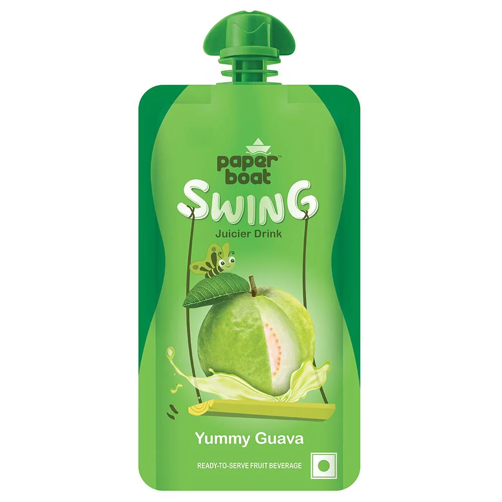 Paper Boat Swing Juicier Drink Yummy Guava 150Ml