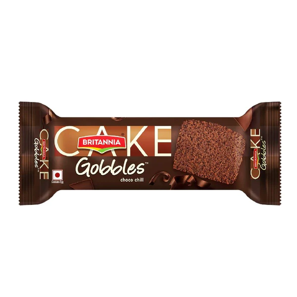 Britannia Gobbles Choco Chill Cake  110 G