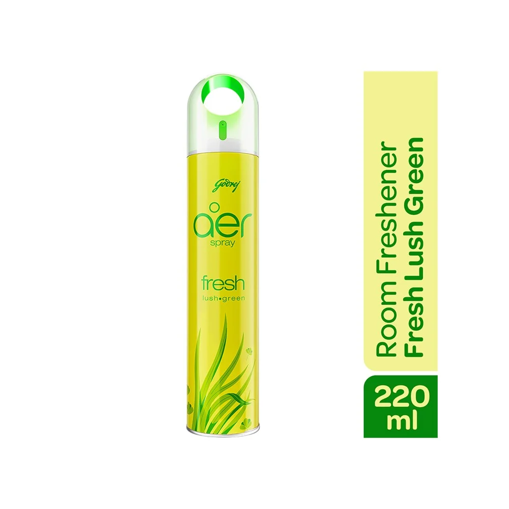 Godrej aer Fresh Lush Green Air Freshener  220 Ml