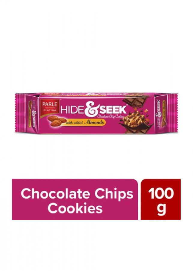 Parle Hide & Seek Chocolate Chip Cookie With Almonds