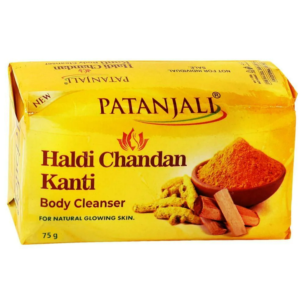 Patanjali Haldi ? Chandan Kanti Body Cleanser  75 G