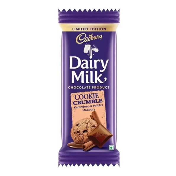 Cadbury Dairy Milk Chocolate Cookie Crumble 36Gm