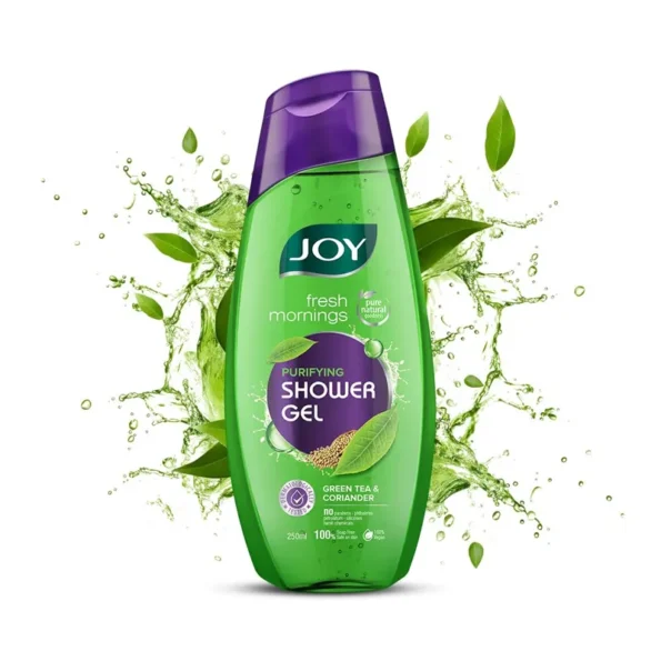 Joy Purifying Shower Gel - Green Tea & Coriander, 250 Ml