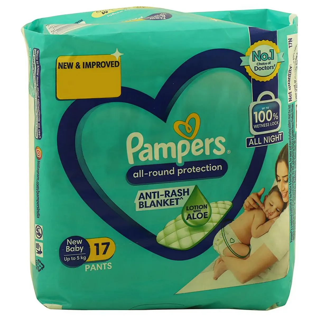 Pampers Pants New Baby 17'S