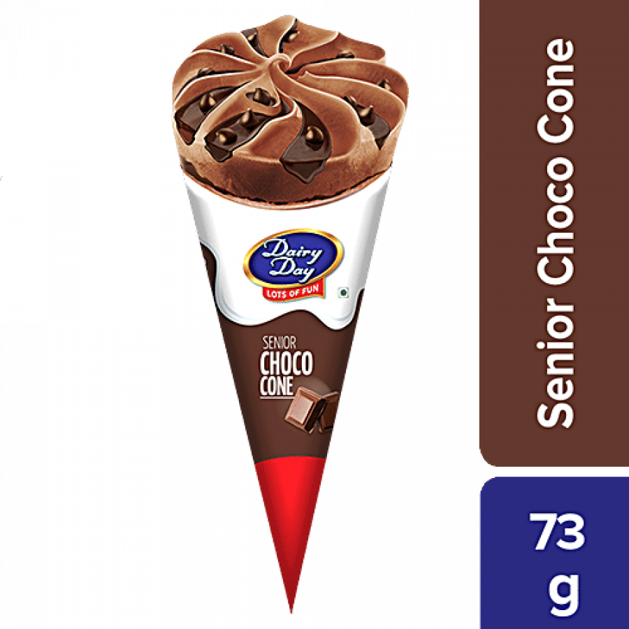 Dairy Day Cone Ice Cream  Real