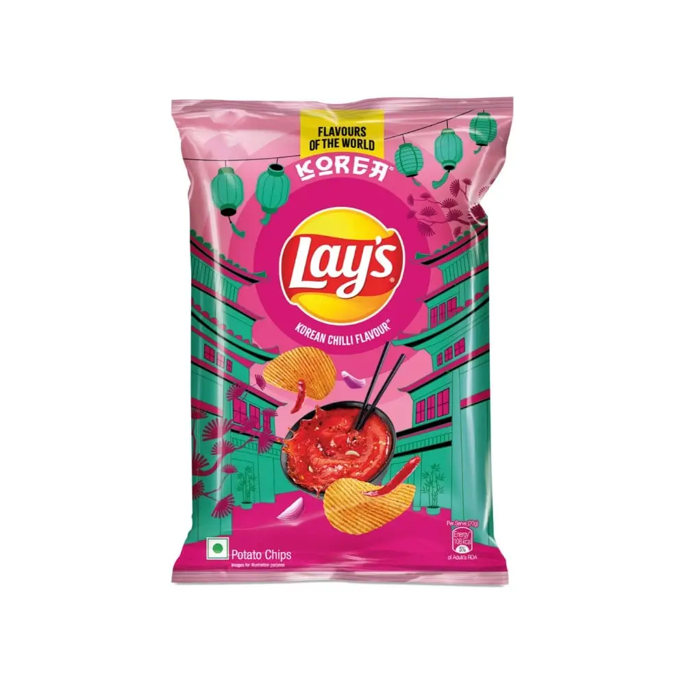 LAYS KOREAN CHILLI FLAVOUR