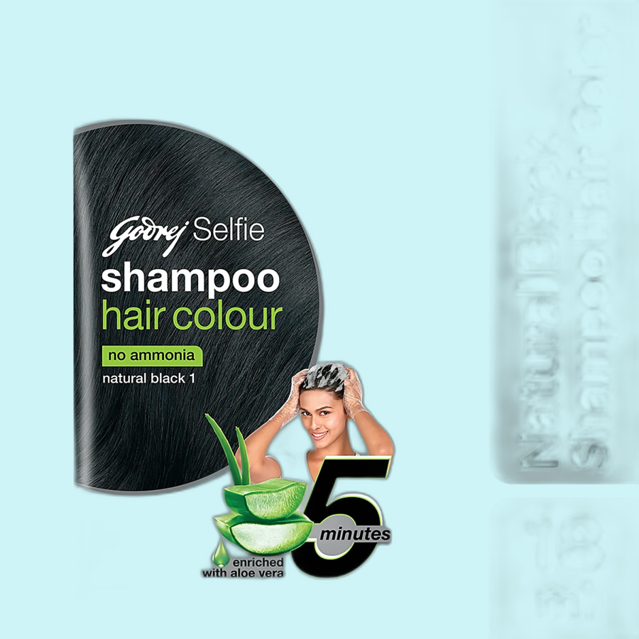GODREJ SELFIE SHAMPOO HAIR COLOUR