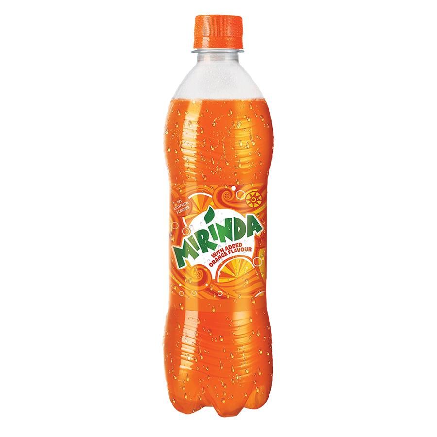 Pepsico Mirinda Soft Drink - Orange, 600 Ml