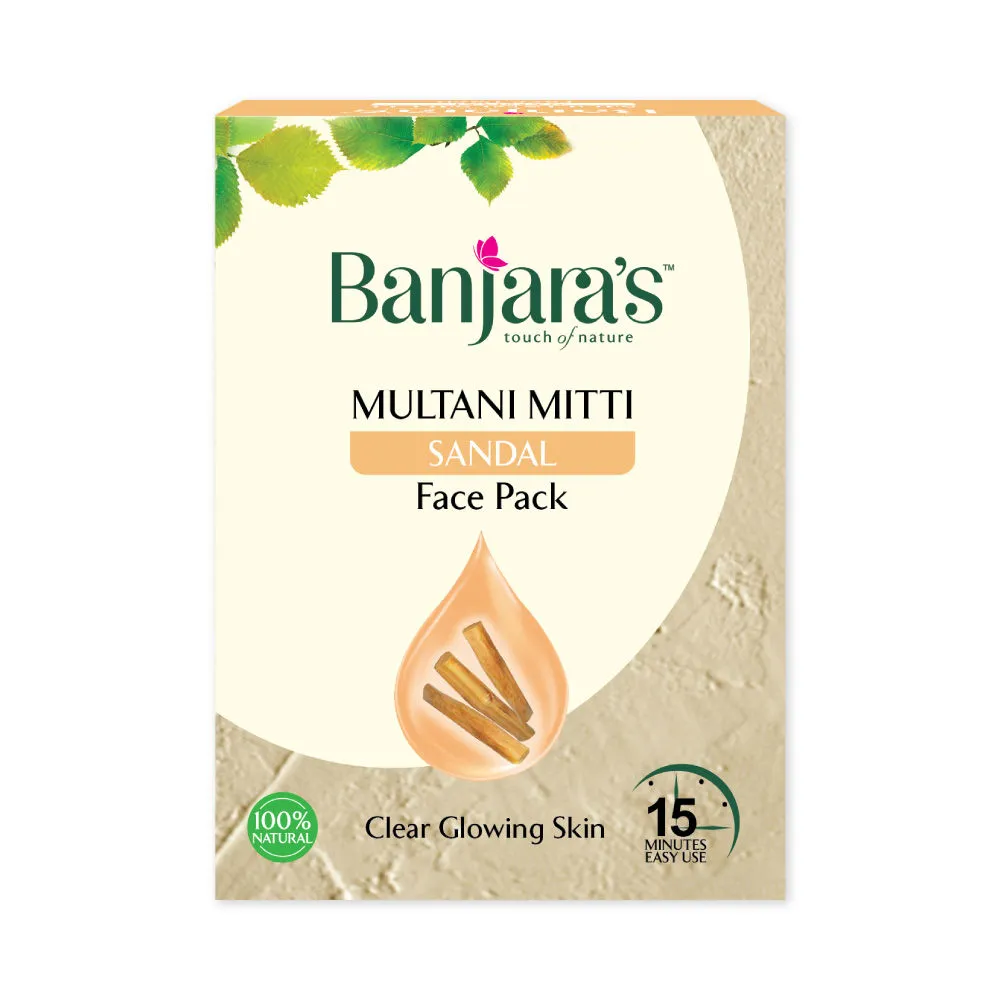 Banjaras Face Pack Sandal 100 G