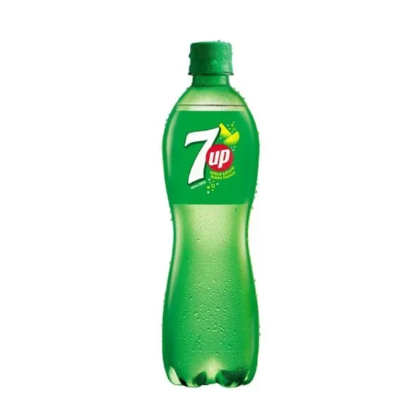 7UP Lemon Soft Drink Bottle, 600ml